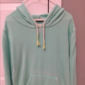 Billabong Juniors Light Blue Hoodie Size XL